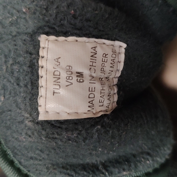 Bass Duck Shoes Size 6 Rain Boots Snow Hunter Green Lace Up - Picture 9 of 9